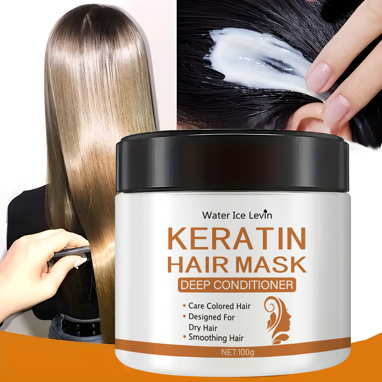 Hair Care Dupes - Mascarilla capilar de queratina: tratamiento acondicionador