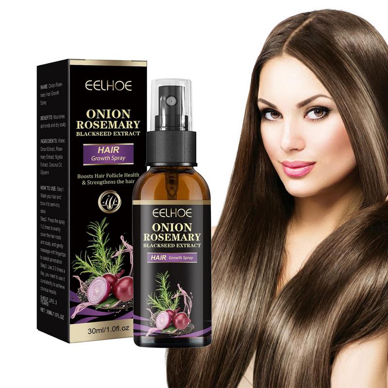 Rosemary Hair Oil - Spray para el crecimiento del cabello,