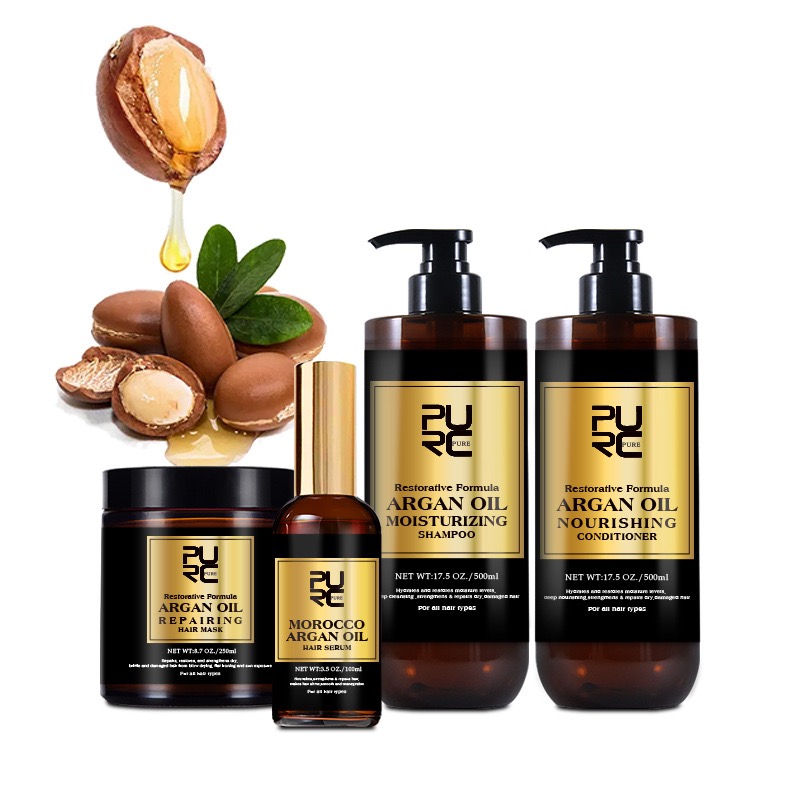 Hair Care Dupes - Champú de aceite de argán marroquí,