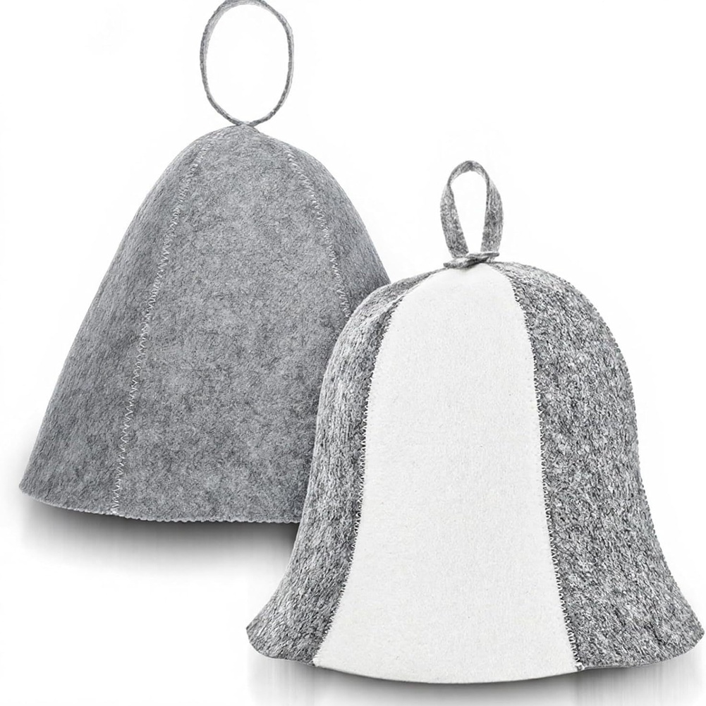 Hair Care Daily Routine - Home Sauna Gorro de sauna gris,