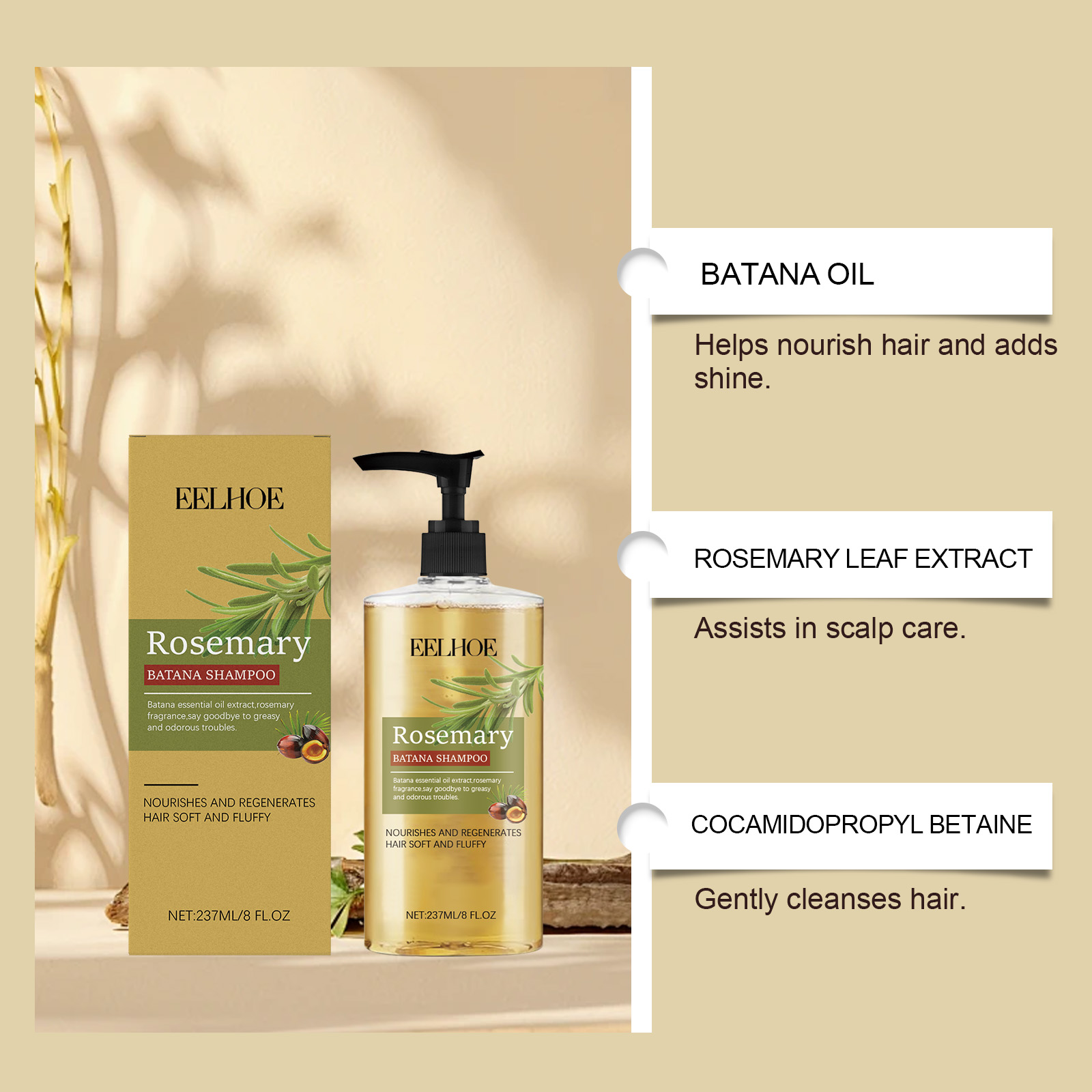 Batana Champú de aceite esenci - Rosemary Hair Oil reseña y precio