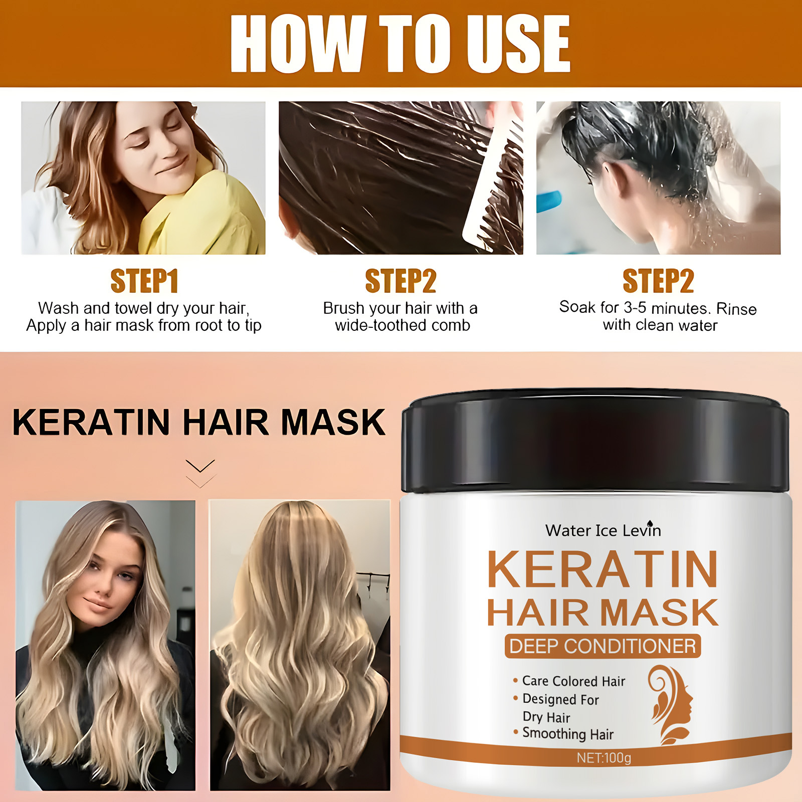Mascarilla capilar de queratin - Hair Care Dupes reseña y precio