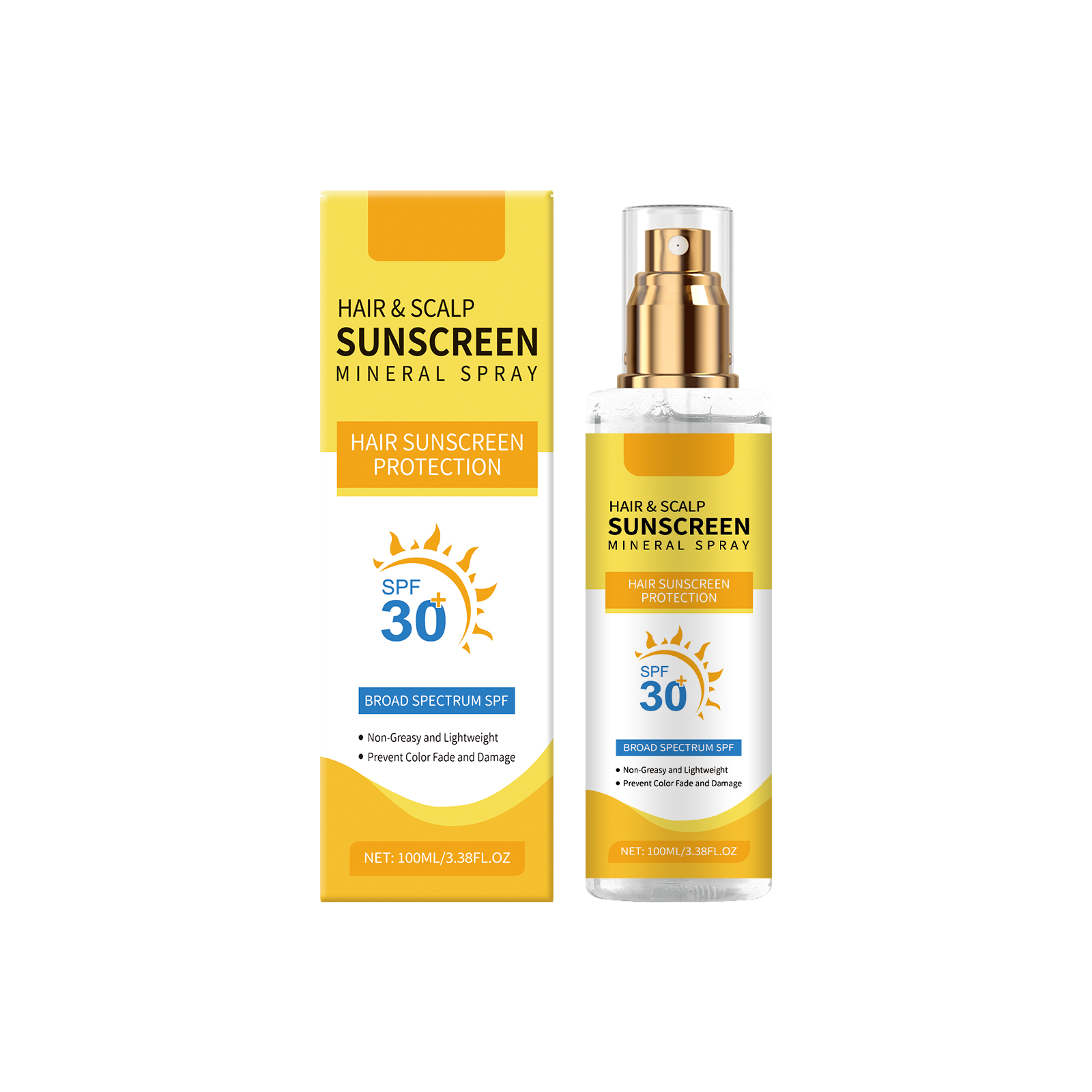Spray protector solar para el  - Hair Care Oil reseña y precio