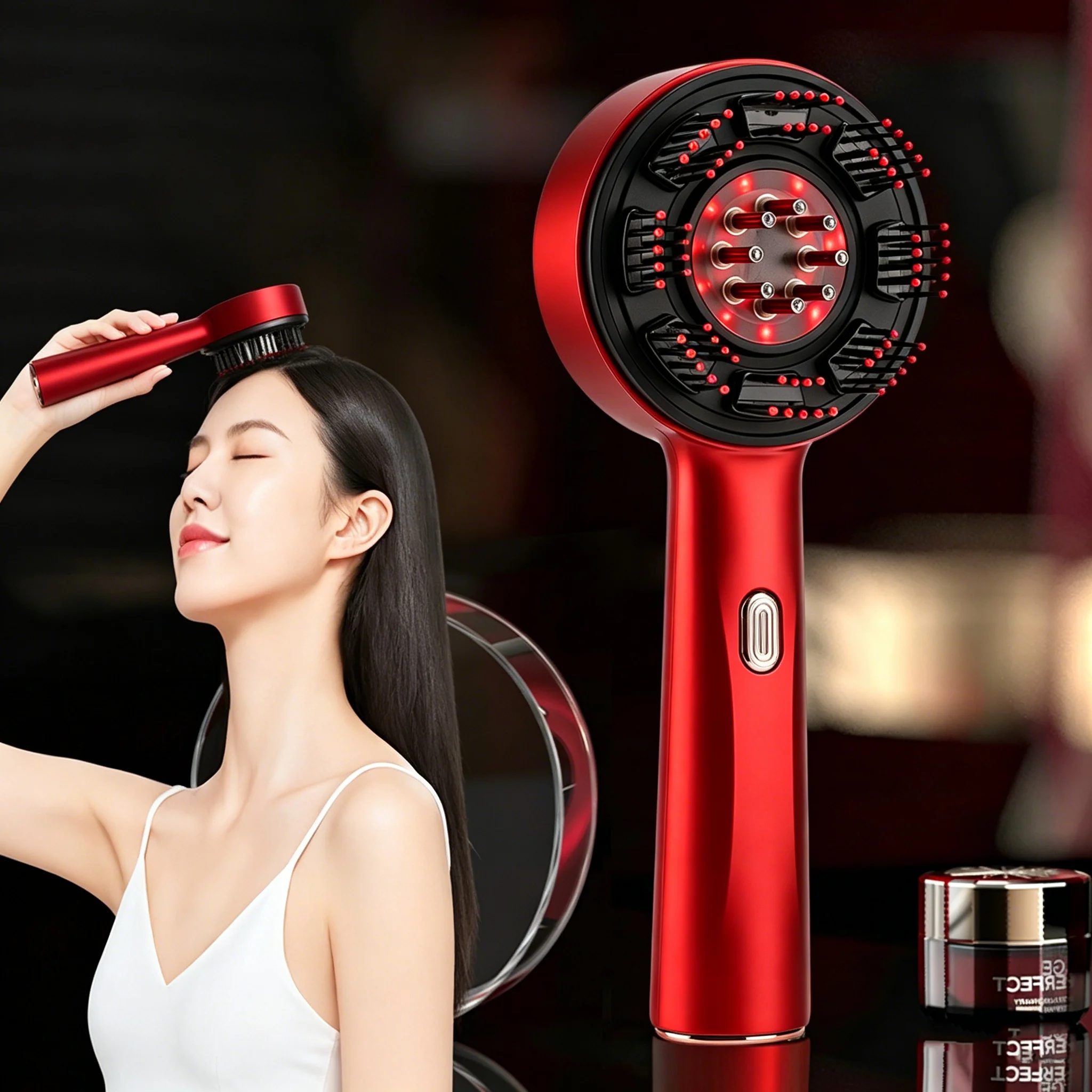 Peine de Masaje Eléctrico Port - Hair Care Oil reseña y precio
