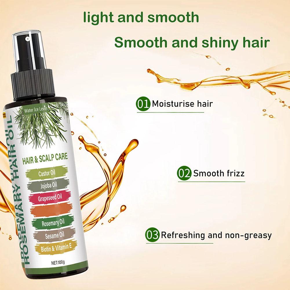 Aceite de romero de 100g, esen - Rosemary Hair Oil reseña y precio